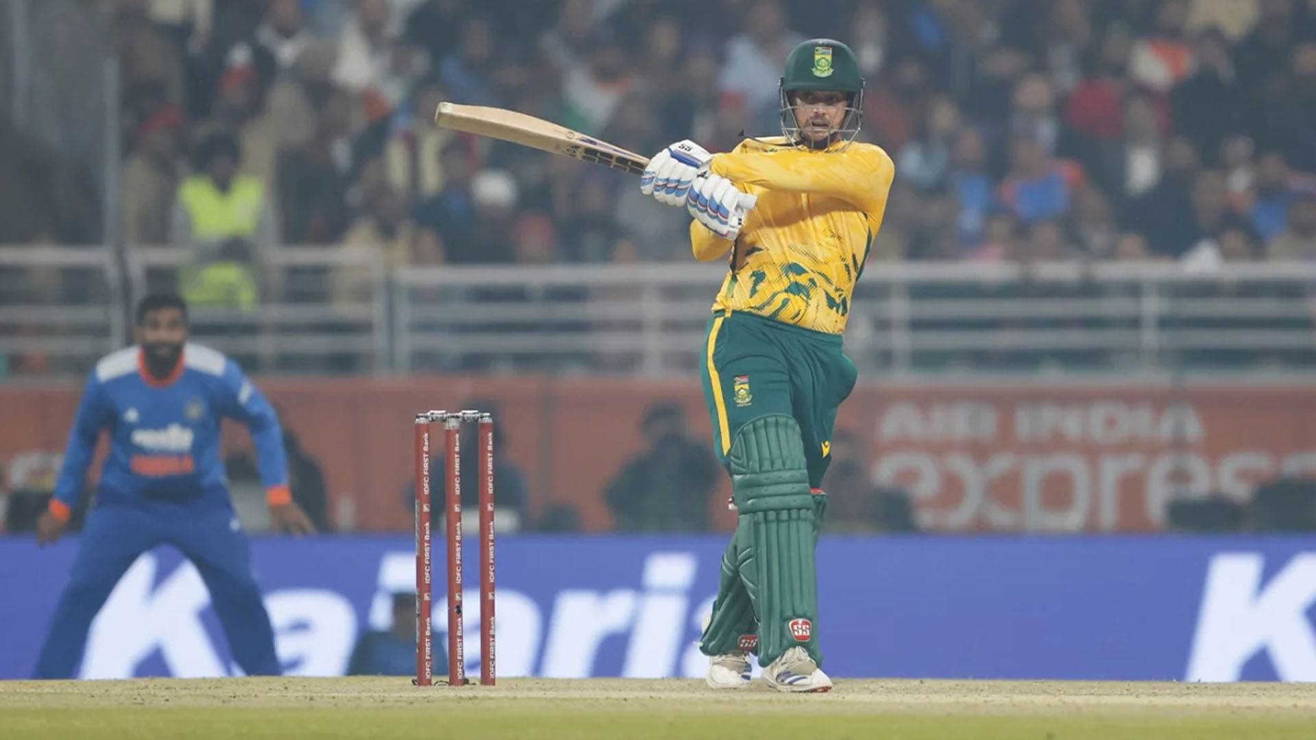 চণ্ডিগড়ে ডি কক ঝড়, ভারতকে হারিয়ে সিরিজ সমতায় দ.আফ্...